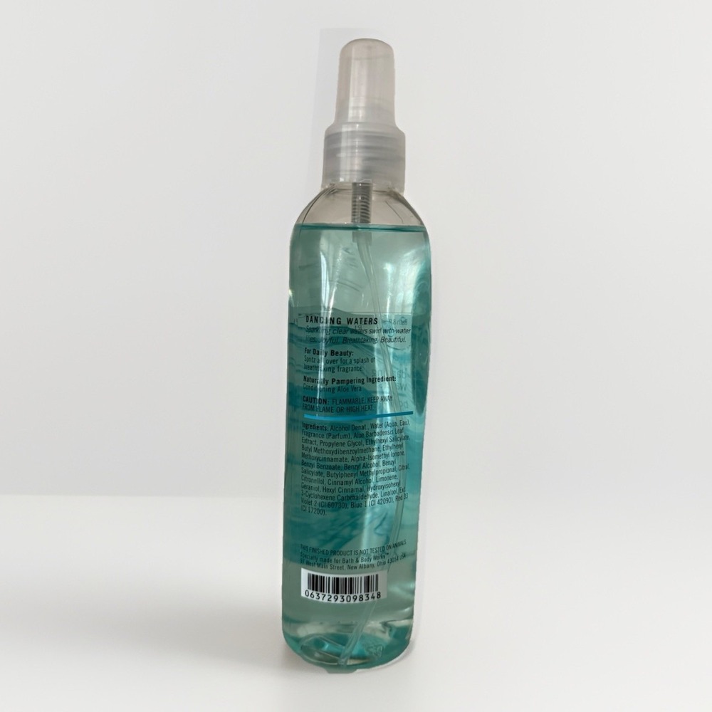 Vintage Bath & Body Works Pleasures Dancing Waters Body Splash - Picture 2 of 2
